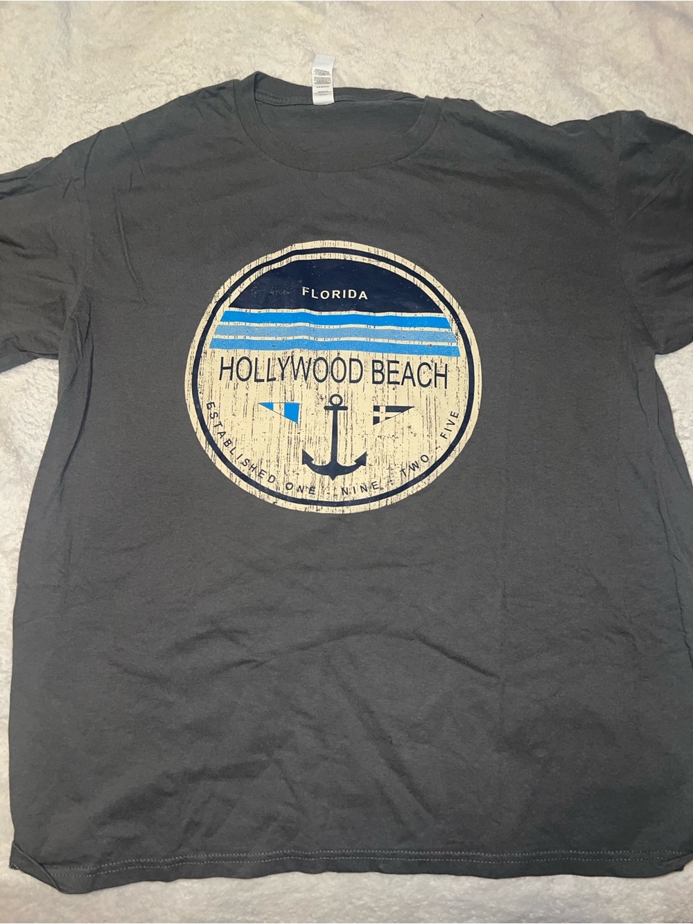 Hollywood beach Florida souvenir tshirt men size XL